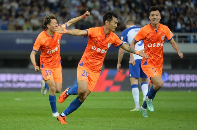 【中超】让二追三!廖力生陈蒲破门 津门虎3比3泰山