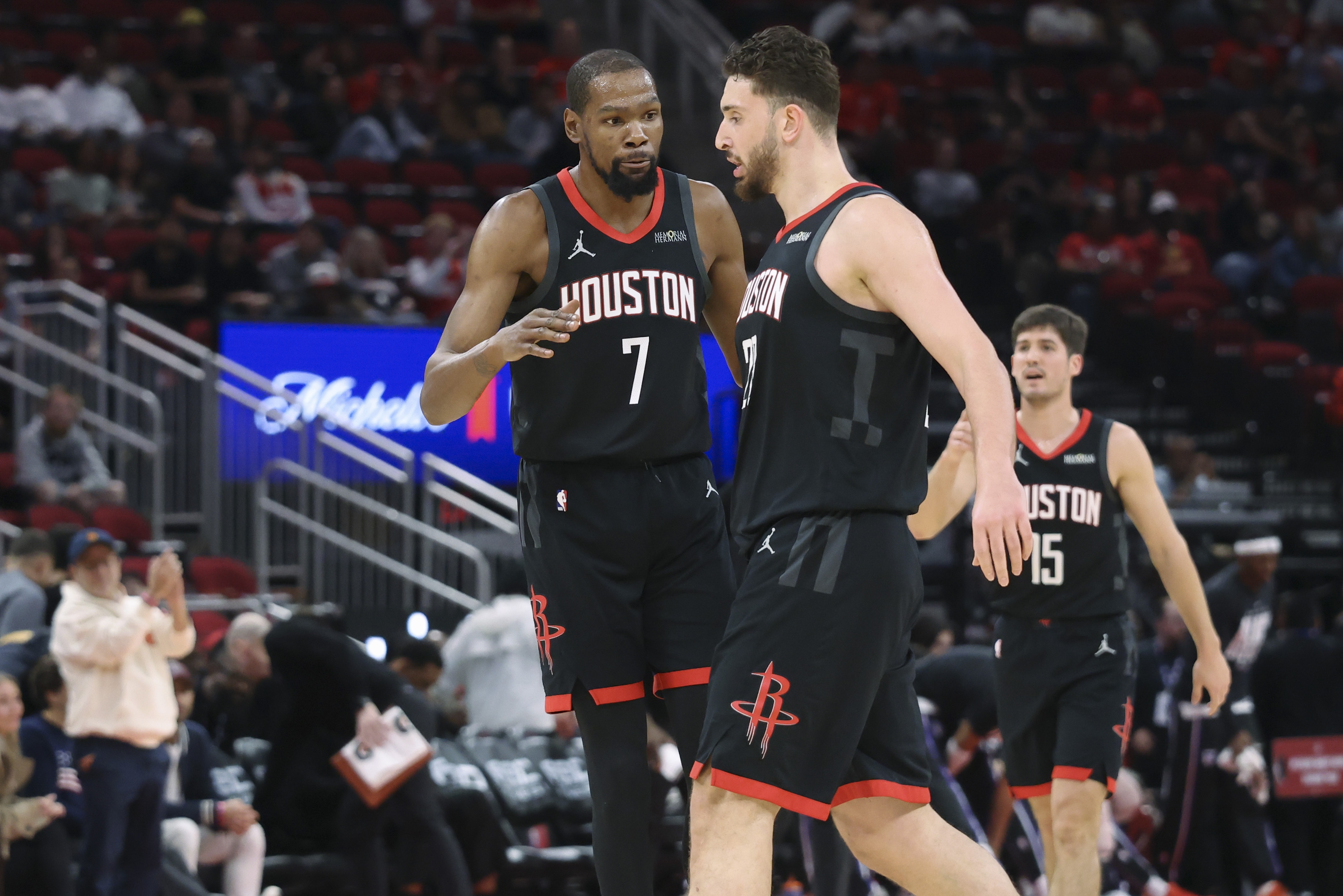 开云app-体型&amp;篮板托底！火箭超6成胜率拿到第40胜 KD带5个年轻人长线成长